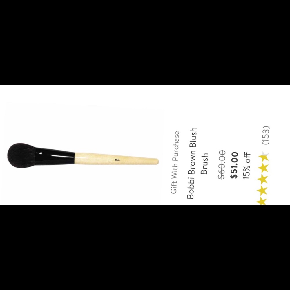Bobbi Brown Blush Brush.